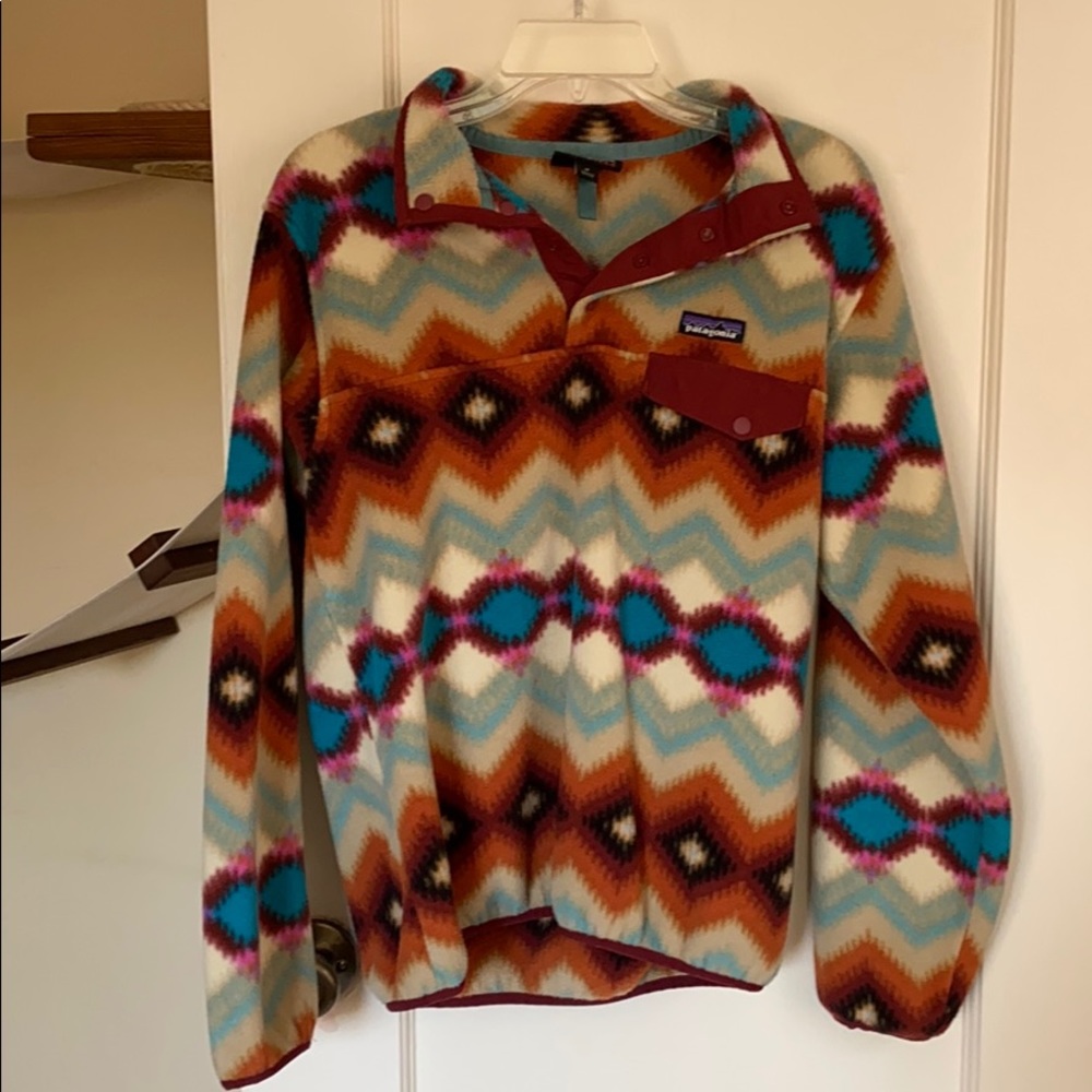 Patagonia snap-t sweater